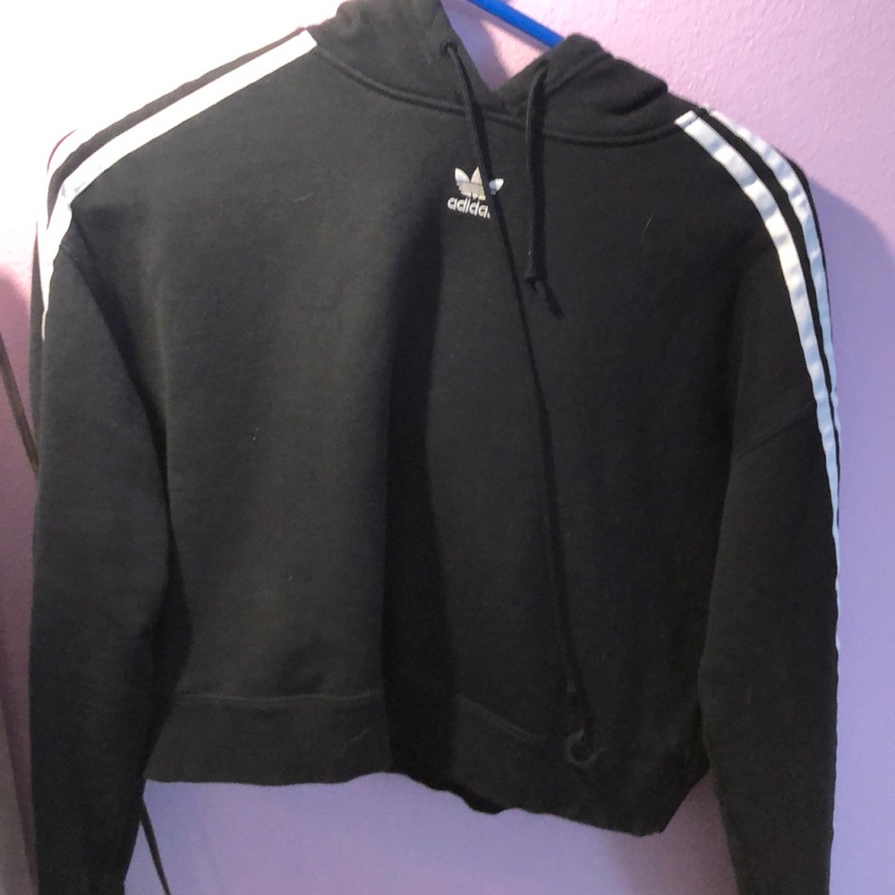 Adidas cropped hoodie